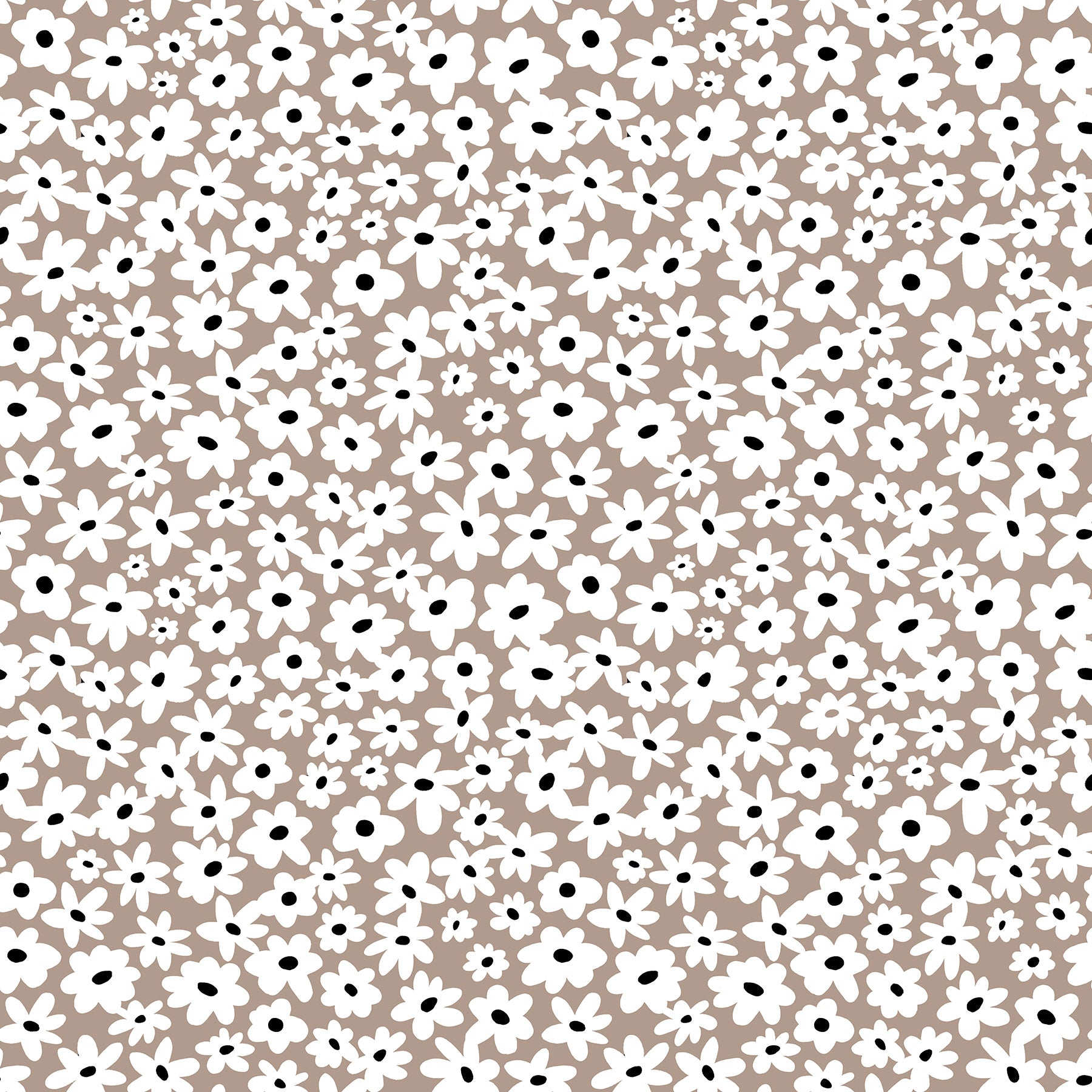 Soho Daisies Taupe 10688-35