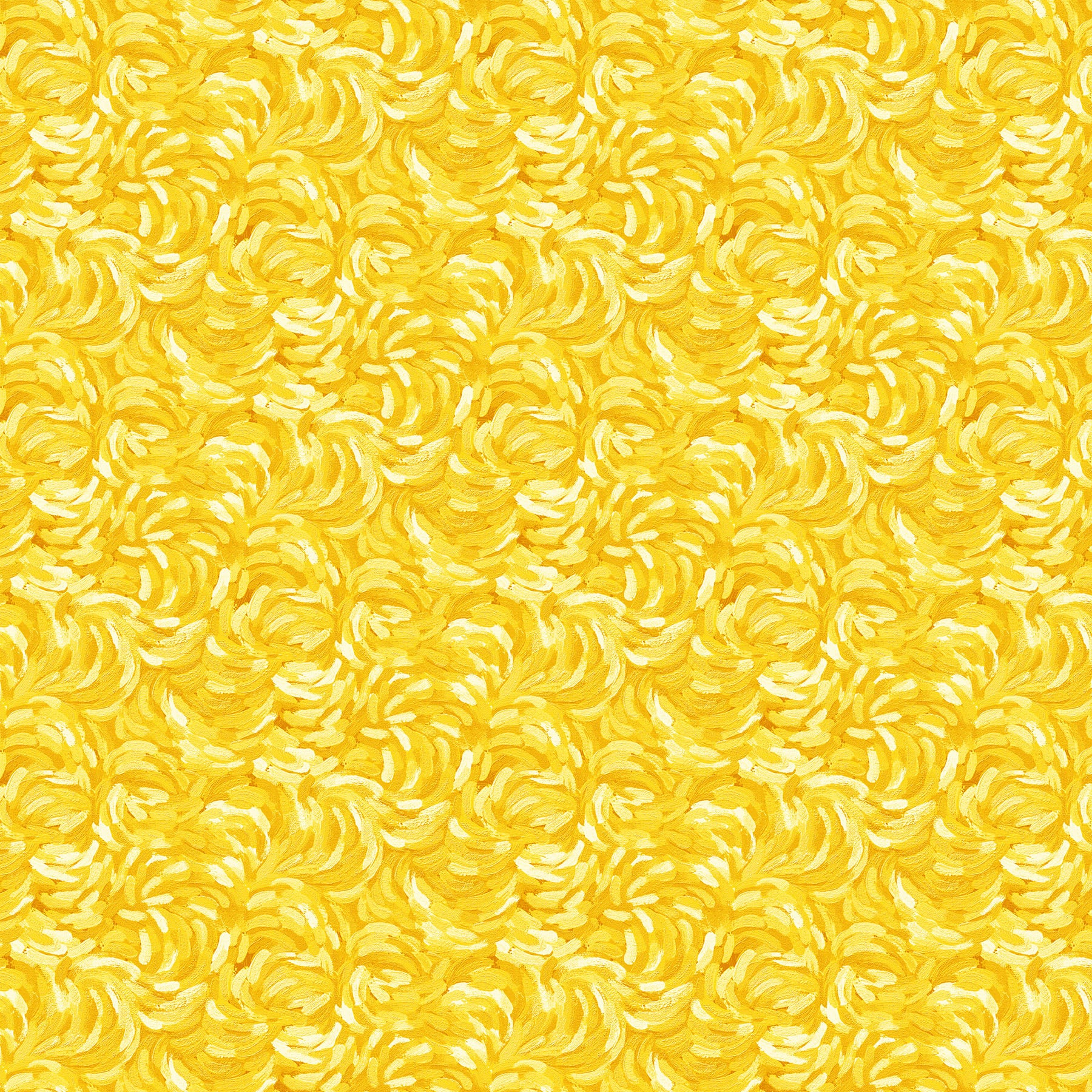 Starry Night  Brushstroke Texture 29264-52 Yellow