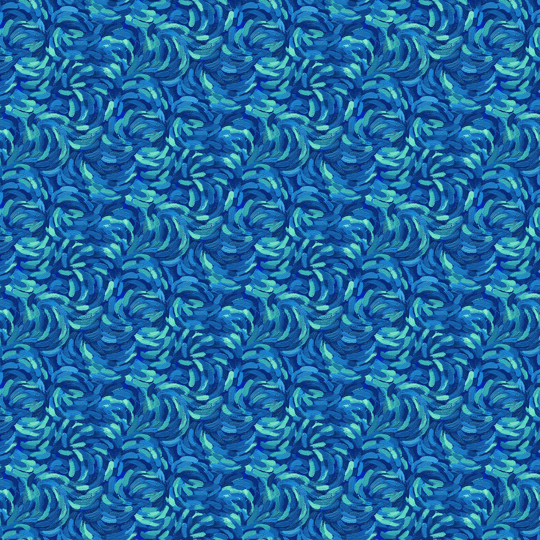 Starry Night  Brushstroke Texture 29264-66 Dk Teal Multi