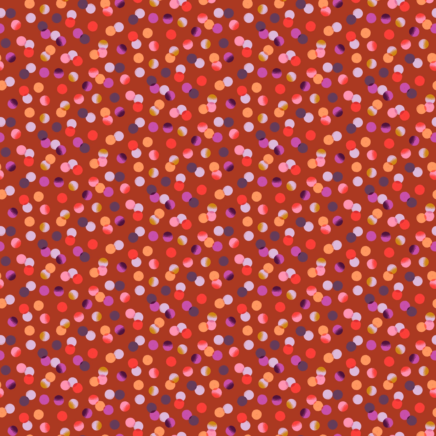 Painted Garden - Dots Rust 91061-36
