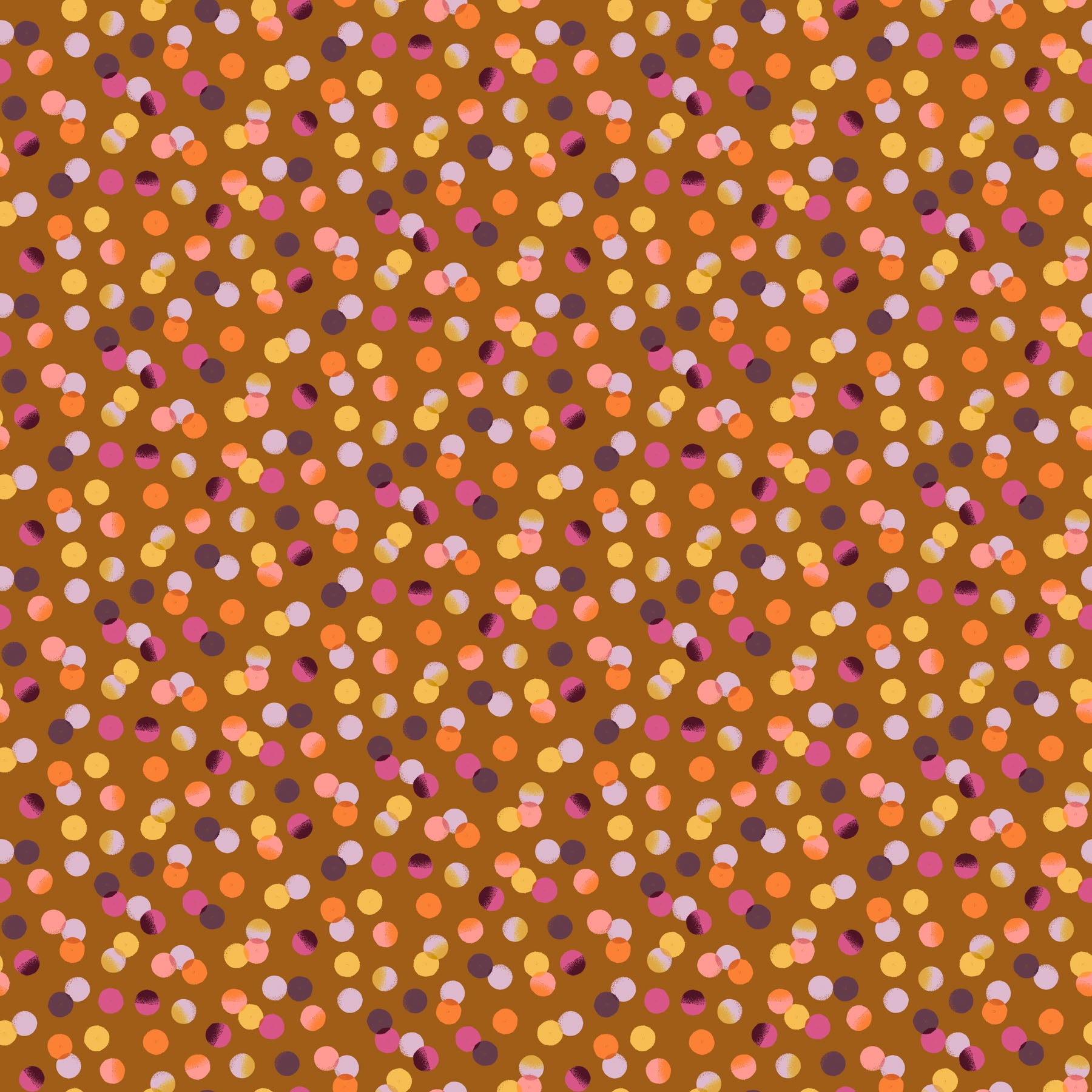 Painted Garden - Dots Ochre 91061-50