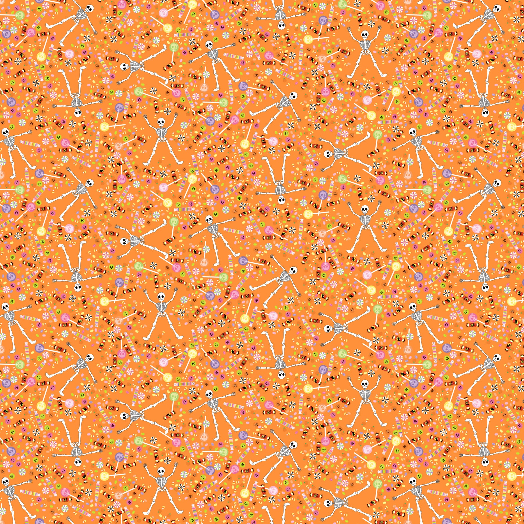 Mr Bones Sews - Candies Orange - 91075-56
