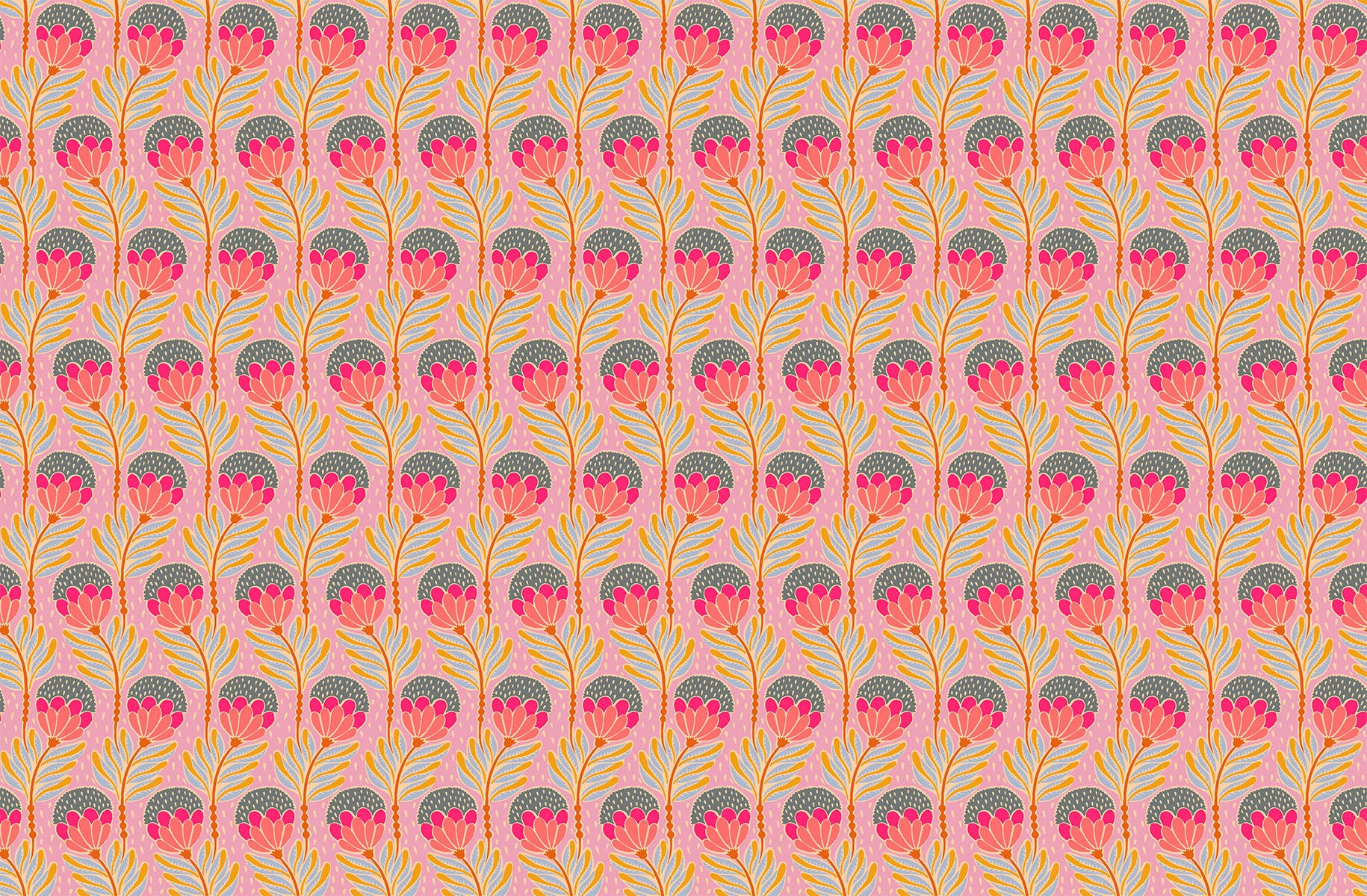 Shooting Star Bouncy Blooms Lavendar AMT117-83V