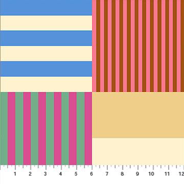 Pale Flags - 108" Wide Back - by Anna Maria Textiles (Copy) BAMT167-23