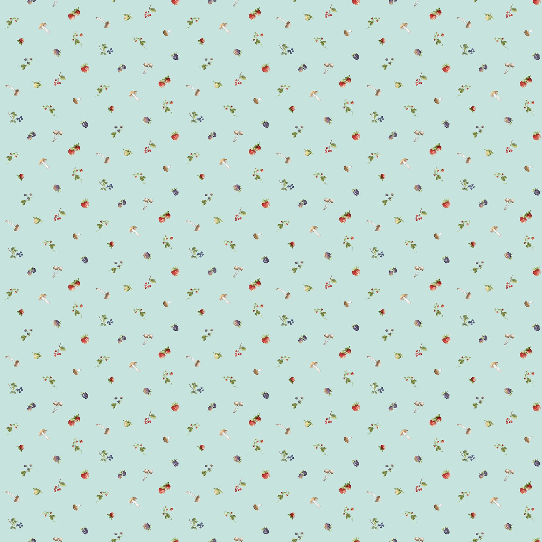 Country Mouse Berry Toss  DP29011-42 (Blue)