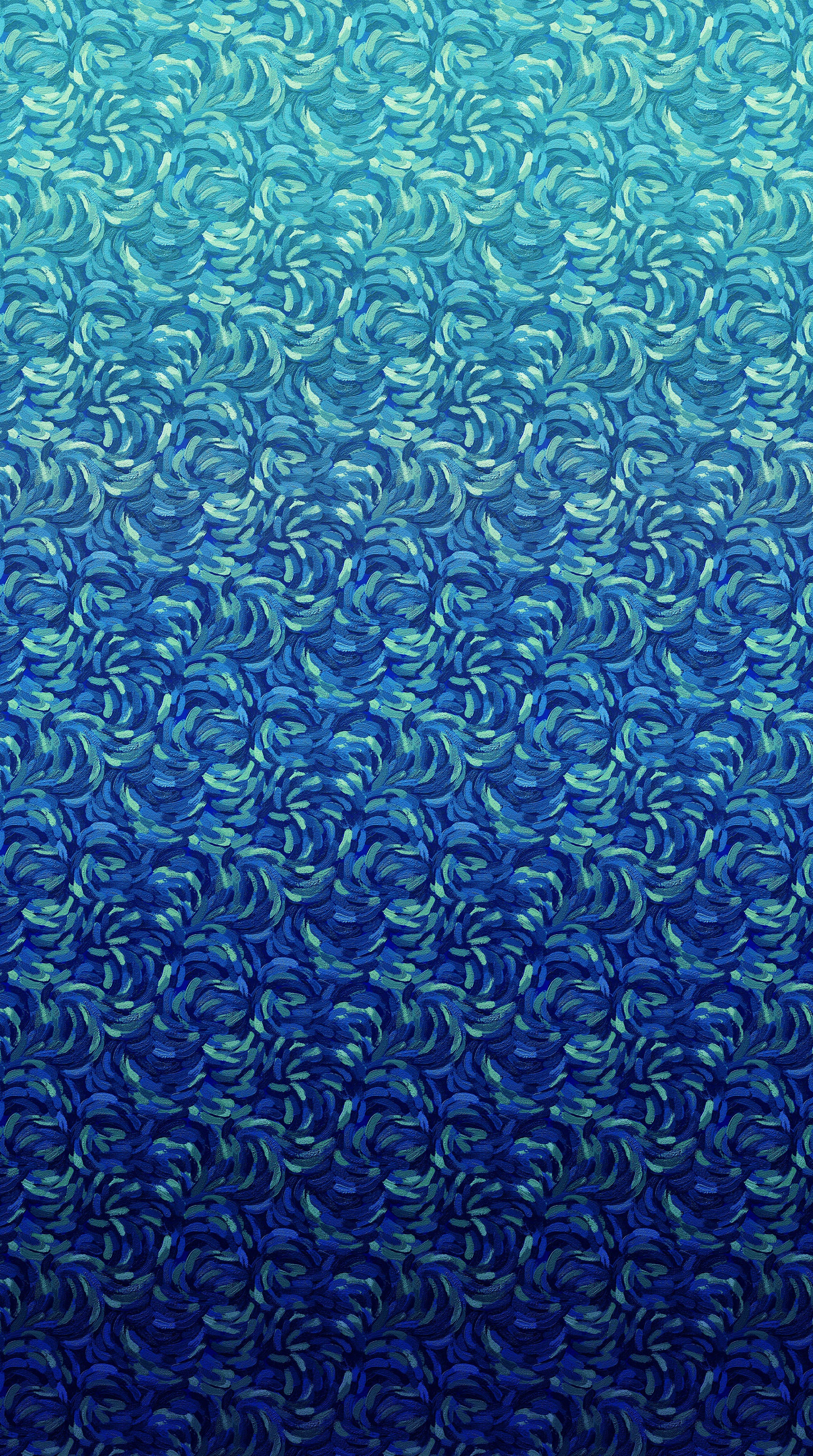 Starry Night Ombre DP29261-46 Dk Blue Multi
