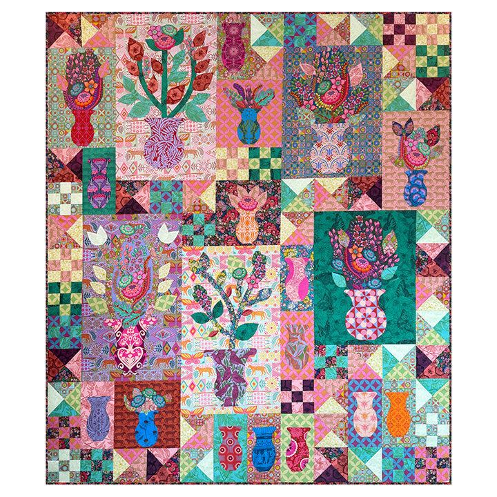 Rhaspody Quilt Kit (Anna Maria Block of the Month)